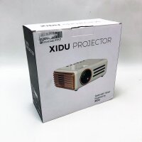 Mini projector, XIDU 8000LUX 1080P WiFi Bluetooth projector Full HD Heimkino Video projector with screen mirroring led without remote control