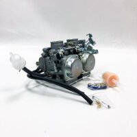 GOOFIT Doppelvergaser Carburator Doppel Zylinder Ersatz für Chamber 250cc Rebel CMX 250cc CMX250 CA250 ohne OVP.