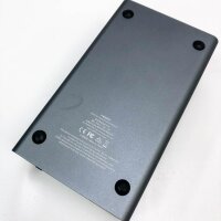 Yottamaster Externes 2 Bay Festplattengehäuse für 2,5"/3,5" SATA Festplatten, Aluminium USB 3.0 HDD Gehäuse 5Gbps, 40 mm Lüfter, UASP Supported, EU Plug, [Festplatten Nicht enthalten]-FS2U3