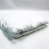 CURA Pearl Classic beschwerte Bettdecke 150 x 210 cm 7 kg – therapeutische Anti-Stress-Decke – schweres Gewicht für tiefen Schlaf und bessere Erholung – 100 % Baumwolle – schwere gewichtete Decke