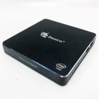 Mini-Computer, Beelink T34, lüfterloser Mini-PC-Desktop, 8 GB DDR3/128 GB SSD, ultradünner Windows 10 Intel Celeron J3455-Prozessor (bis zu 2,3 GHz), Dual-HDMI, 2,4 G + 5,8 G Dual-WLAN, Gigabit-Ethernet, BT 4.0 ohne HDMI Kabel