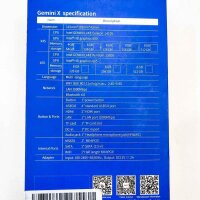 Beelink X45 Mini-PC Windows 10 Desktop-Computer 8 GB DDR4 + 256 GB SSD Gemini Lake J4105 Quad Core/Dual HDMI 2.0 4K 60 fps/Dual Wi-Fi/Gigabit Ethernet/SD-Karte, Festplattenerweiterung ohne HDMI Kabel