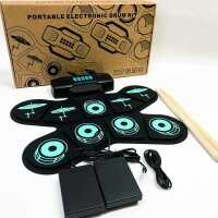 Botegra e-drum set, dynamic rhythm, easy to wear,...