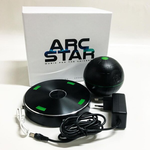 7 Arc Star Bluetooth-Lautsprecher Schwarz