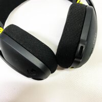 Logitech G435 LIGHTSPEED Kabelloses Bluetooth-Gaming-Headset, Leichte Over-Ear-Kopfhörer, Integrierte Mikrofone, schwarz