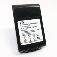 DTK replacement batteries for Dyson vacuum cleaner V6...