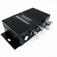 Mini Bluetooth Audio amplifier Recipient Stereo power amplifier remote USB music player with power supply