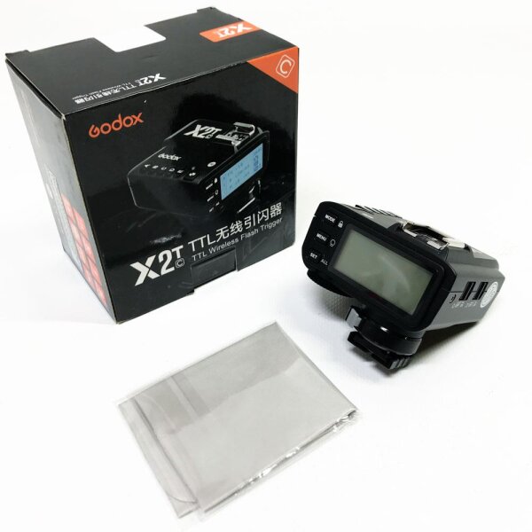 Godox X2T-S Kabelloser Blitzauslöser Sender TTL 1/8000s HSS 2.4G Kabellose Übertragung Bluetooth Funktion für Sony Kameras