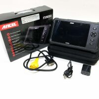ANCEL FX9000 Professioneller Touchscreen-OBD2-Scanner, Auto-VIN-Schnelldiagnose-Scan-Werkzeug zum Lesen/Löschen von Motoren, ABS-Airbag-Getriebe, TPMS-Fehlercodes, ABS-Entlüftung, SAS/EPB/Öl-Licht-Reset