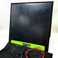 Portable solar panel foldable 100W 18V for camping,...