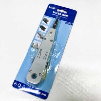 VCelink mixing pack 2 consisting of: 4 network cans CAT6A (RJ45 can), 1 cable patch cable management GJ468 for RJ45+ RJ11, 1 Reminder tool G602, 10 shielded network plug RJ45 CAT7 CAT6A with threading and kinking protection, 6 HDMI angles
