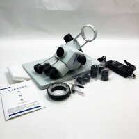 Trinocular stereomicroscope, 3.5x-90x binocular stereo...