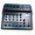 M4 M6 Mini Mixer Audio DJ Konsole mit Soundkarte USB 48V Phantomspeisung für PC Aufnahme Gesang Webcast Party (M6)