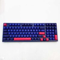 AKKO 3098b RGB Qwerty Mechanical Gaming keyboard, Multi Modes (BT5.0/2.4GHz/Type C) Compute Keyboard with 5 pin hot Swappable, PBT keykaps, programmable macros (neon, linear switches))