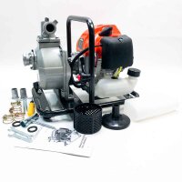 Selbstansaugende Benzinmotorpumpe 1" 2-Takt 5,2 PS...