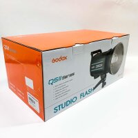 GODOX QS600II Profi Studio Mondlicht Strobe Blitz Licht 600Ws GN76 mit Modellierung Lampe Professionell Studio Blitzlicht für Studio Fotografie Porträt (QS600II)