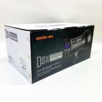 GODOX DS400II Studio Kit |Leistung 400Ws | GN65| Bowens-Montierung | Tragbar 1,9 kg | 150 W Einstelllampe | Fotografie Fotostudio Licht Kit Blitzlicht Lampe
