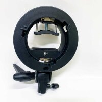 Bowens Godox S-Type holder for softbox, snoot, beauty dish etc. with Bowens holder... (S-Type Bracket)