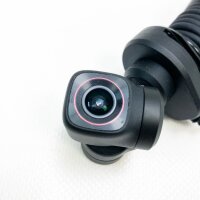Feiyu Pocket 2S [Offizieller] Actionkameras mit 3-Achsen Gimbal , Tragbare Vlog-Kamera im Split-Design, 90 cm Verlängerungskabel, 130° Sichtfeld, Ultra HD 4K, 1/2,5” CMOS, Breakpoint-Schießen ohne Gurt