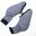 Boba x evolutionary, ergonomic and adaptable baby carrier up to 20 kg with adjustable cover and seat extensions, 100 % cotton (gray)
