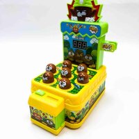 VATOS Whack Spiel,Schlag den Maulwurf,elektronisches Mini Arcade Spielzeug,Münzspiel mit 2 Hämmern,interaktives pädagogisches für Kleinkinder,Kinder,Mädchen und Jungen im Alter von 3-6 Jahren