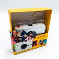 Kodak Step camera | Digital instant camera with a 10MP image sensor, zinc technology, classic viewfinder, selfie mode, auto-timer, built-in flash and 6 image modes | White, rodic20amz without extras only de camera