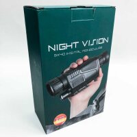 8x40 Infrarot Nachtsichtgerät Monokulare Digitalkamera mit Video-Wiedergabe USB-Ausgang Funktion 150m bei Dunkelheit Nachtsicht