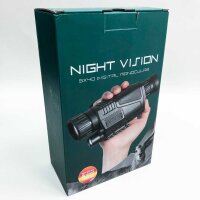 8x40 infrared night vision device Monocular digital camera with video playback USB output function 150m in the dark night vision