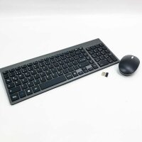 Ibera keyboard mouse set wireless - USB ergonomic...