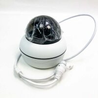 JideTech POE Überwachungskamera aussen,5MP PTZ Dome IP Auto Tracking Kamera mit 5X Optischer Zoom,2 Wege Audio,IP66 wasserdicht, Nur die Kamera und Stromkabel, ohne Extras.