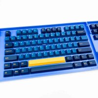 Akko Macaw Tastatur Tastenkappen 157 Tasten Cherry Profile PBT Double-Shot Full Keycap Set für Mechanische Tastaturen mit Sammelbox