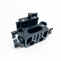 Smallrig Universal 15mm rail system base plate, base plate with 15mm Rod Clamp and quick -change plate - 2272 without OVP