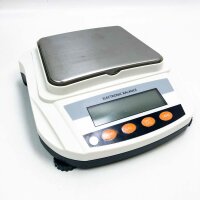 Bonvoisin 0.01g Präzisions-Analysenwaage 500-3000g optional Laborwaage Wiederaufladbare Elektronische Waage Wissenschaftliche Waage (2000g, 0.01g)