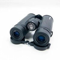 Bresser Fernglas Corvette 10x42 wasserdicht mit Nitrogenfüllung, BaK-4 Glas Prismen, LE-Okularen für angenehme Nutzung, Mehrschichtvergütung und Nylontragetasche