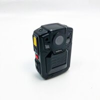 CAMMHD Bodycam 1296P 32MP wasserdicht Loop-Aufnahme 2 Batterien Tragbare Körperkamera Body Camera Polizei（32G）