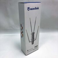 WAVLINK AC1200 Wireless Access Point with a large range in the free weatherproof dual band 2.4 + 5G 1200 Mbit/s WLAN-AP/WLAN repeater/EasyMesh 3 in 1 with POE, gigabit port without screws and without sealing rings