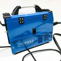 IPOTOOLS MIG-160ER inverter welding machine MIG MAG - protective gas welding machine with 160 amps also suitable for FLUX/cored wire and electrodes/E-hand/digital display/IGBT/230V