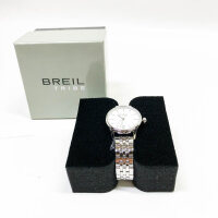 Breil Mrs. Classy watch single -color white dial only time clockwork - 3h quartz and steel bracelet EW0495