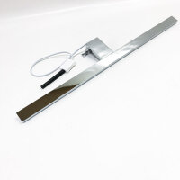 APONUO LED Spiegelleuchte mit Schalter, 60cm Edelstahl Schminkbeleuchtung IP44 600mm Wandleuchte Bilderleuchte