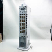 Mobile Klimaanlage Luftkühler mit Wasserkühlung Oszillierend Klimagerät Leise Ventilator 70W Standventilator Turmventilator 3 Windarten Verdunstungskühler mit Fernbedienung | 12H Timer 3L Wassertank
