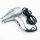 Gamma piu etc light hair dryer, silver