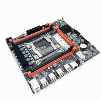 Desktop motherboard, A2011-3 DDR4 desktop mainboard for Intel X99 chipset, 8 SATA2.0 connections and 1 SSD M.2 Interface, support for 4 DDR4 2133/2400/2800 memory