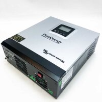 Inverter solar hybrid inverter, 3 kW, 24 V, 50-A-mppt solar loader, 30 a VPM