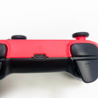 NexiGo Wireless Controller für Nintendo Switch/OLED/Lite mit Rücktasten, Bluetooth Controller mit Semi-Auto-Turbo, Bewegungs, Vibrationsfunktion (Rot & Blau) ohne OVP