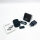 PITAKA [MagEZ Slider+Power Dongle], 4-in-1 drehbare Mag-Safe Ladestation und magnetische Wireless Powerbank kompatibel mit iPhone 12/13 Serie, Apple Watch 7/6/SE/5/4/3, AirPods(Pro) und MagEZ Case 2