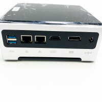 Office Home Gaming Business School verwendet Desktop-Mini-Computer, Mini-PC mit Core i7-7820HQ Windows 10 Pro, HDMI- und DP-Ports, M.2-SSD, RJ45-Gigabit-Ethernet, M.2-WLAN/BT (16G Ram-512G-SSD)
