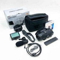Videokamera 4K Neueste Autofokus Video Camcorder 48MP...