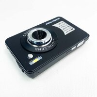 Digitalkamera 1080P Full HD 30 Megapixel Fotoapparat Digitalkamera 2,7 Zoll Kompaktkamera mit 8-fachem Zoom (mit 32GB SD-Karte und 2 Batterien)