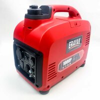 ERAYAK 1000W Inverter Stromerzeuger Benzin, Notstromaggregat Leise, Stromgenerator, 15 Kg, 4-Takt Motor, Inverter Stromaggregat mit Ölsensor und Eco-Modus