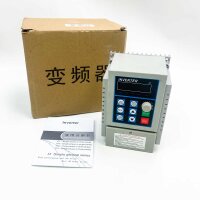 Walfront 0.45kW VfD frequency converter, 220 V AC frequency converter VfD speed controller for 3-phase engine